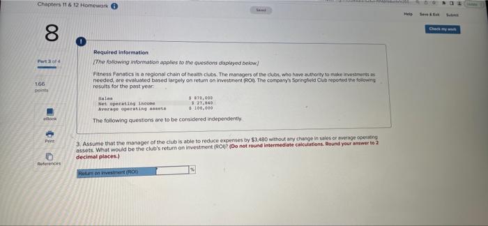 Fitness Fanasics is a regional chain of healtr clubs. The manigers of