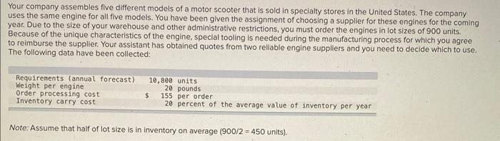Due to the size of your warehouse and other administrative restrictions, you