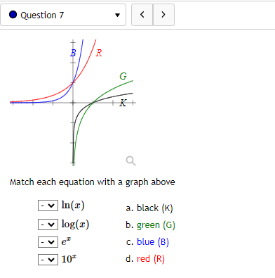 If 4: = 14, then ~ =O Question 7 > R. G