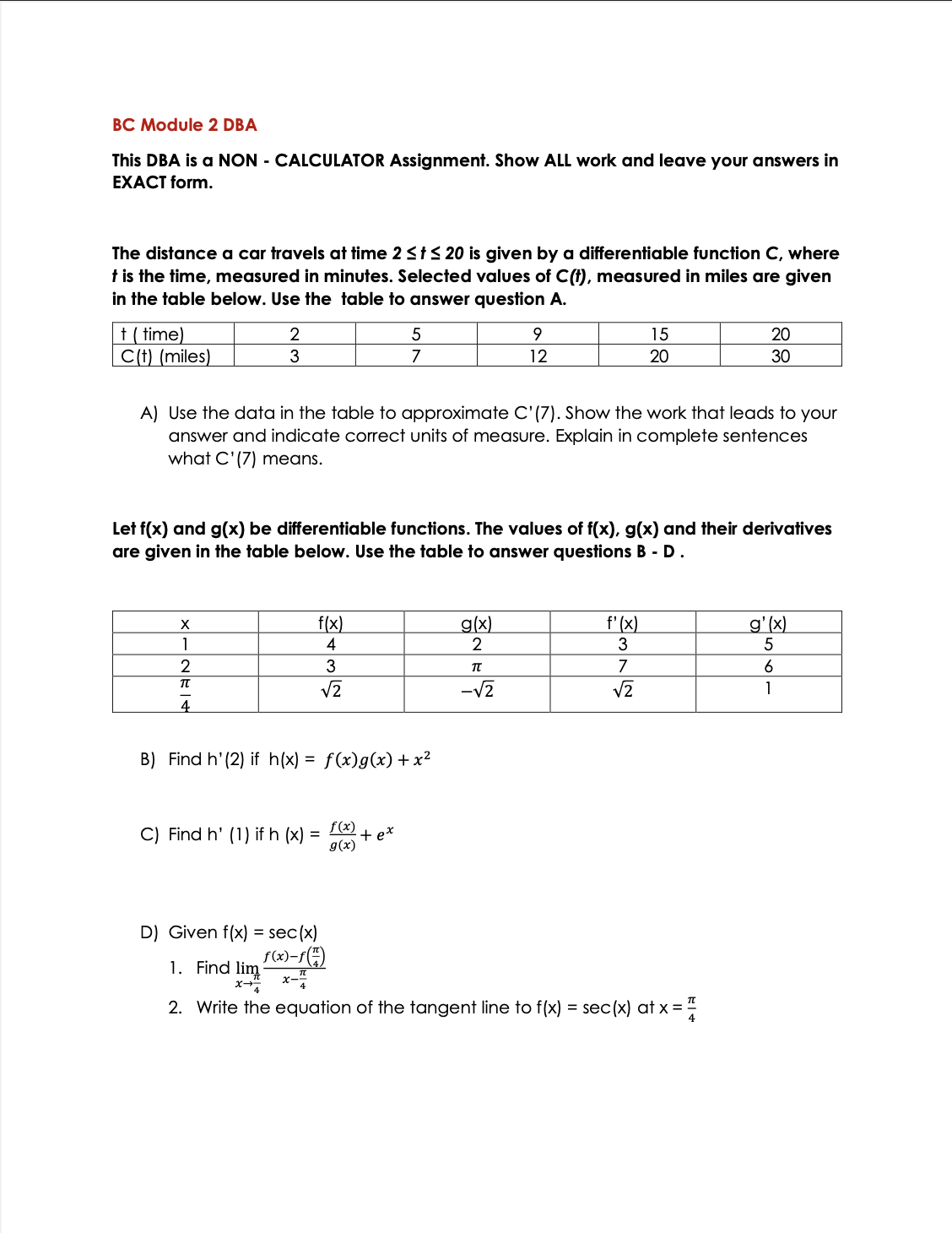 Hello, please answer this assignment: BC Module 2 DBA This DBA is