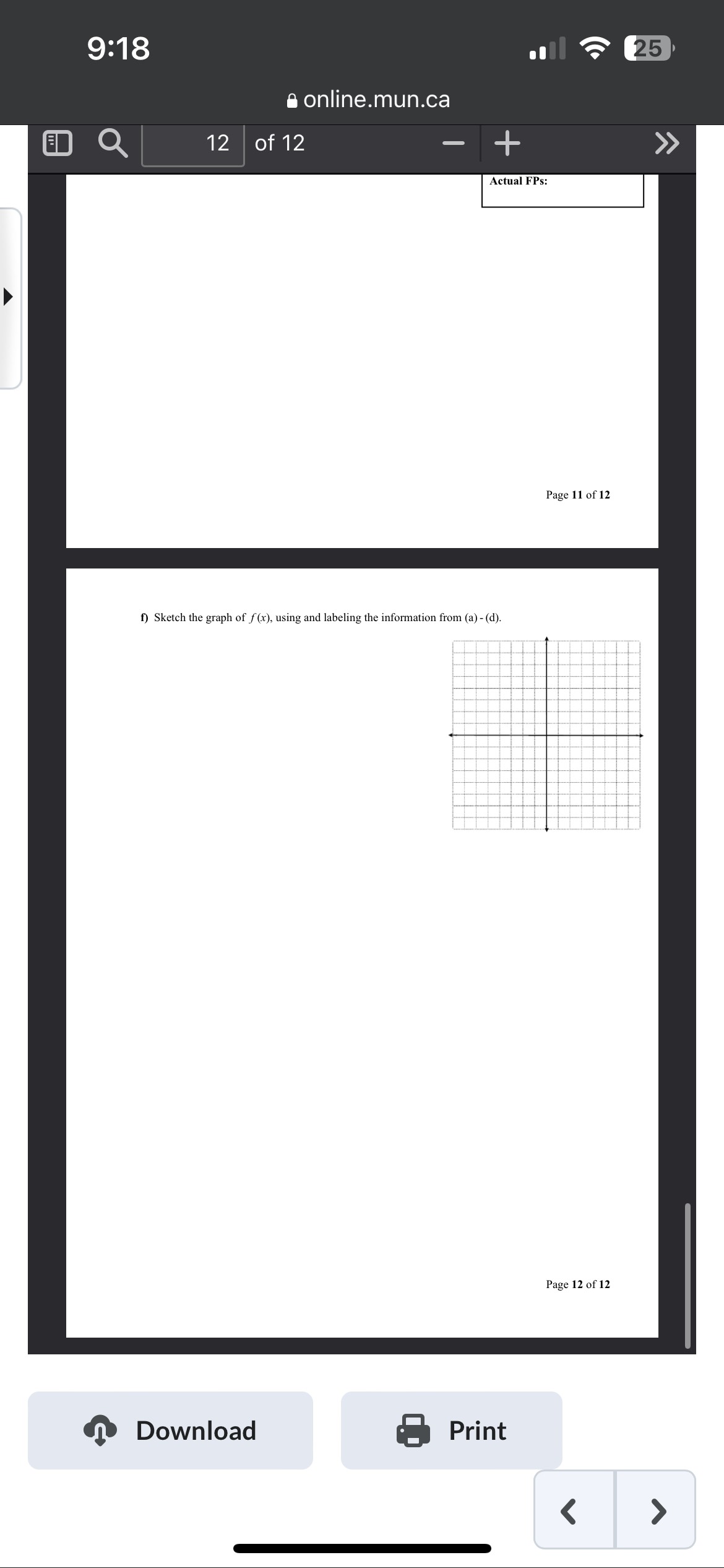 determine the intervals on which f(x) is concave upward or downward. Download