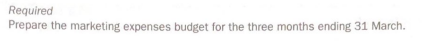 the three months ending 31 March.Self-test problem 3.4 Refer to Self-test problem