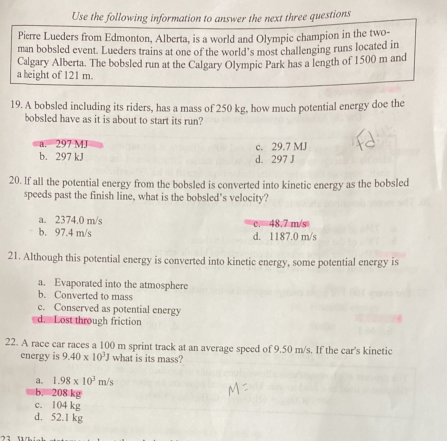 I am studing for my science final.Physics is my weakness.Have so much