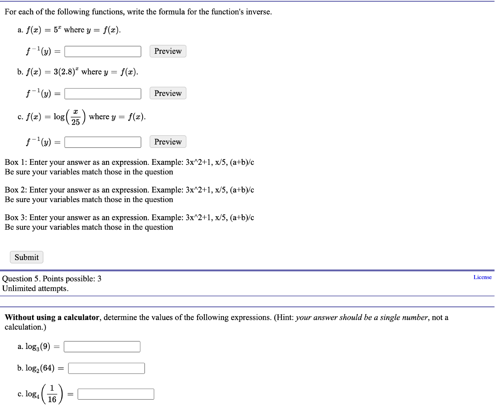 for Innity Box 3: Enter your answer as a number (like 5,