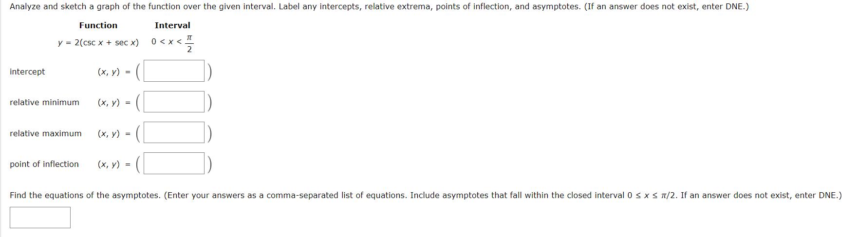 Use a graphing utility to verify your results. y y 12 16-