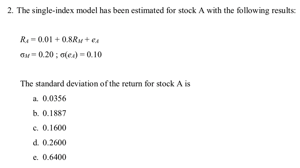  2 . The single - index model has been estimated for
