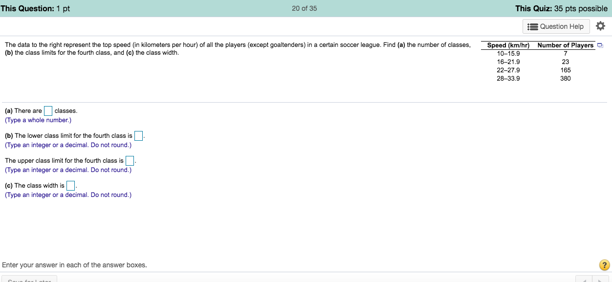 the following statement is true or false. The shape of the distribution