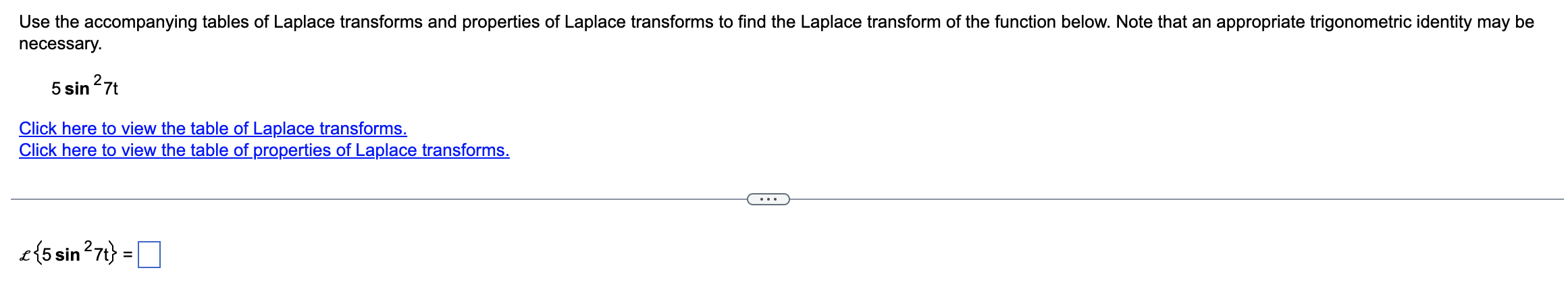 F(s) = - (s + 5)2(s + 4) Click here to view