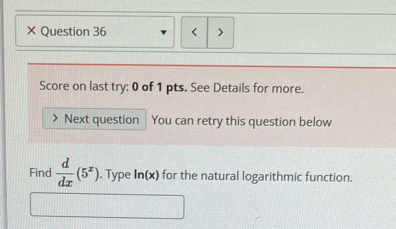 X Question 36 V A Score on last try: 0 of
