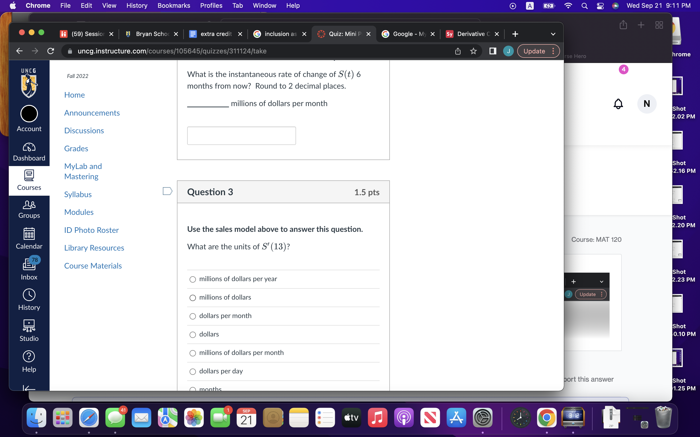 Quiz: Mini P X G Google - My X Sy Derivative C