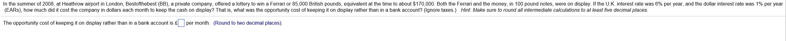 In the summer of 2008, at Heathrow airport in London, Bestofthebest (8B),