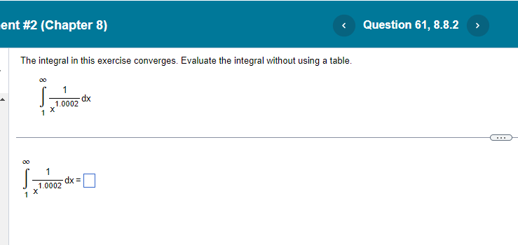 the integral without using a table. dx -+ 4 213 3 00