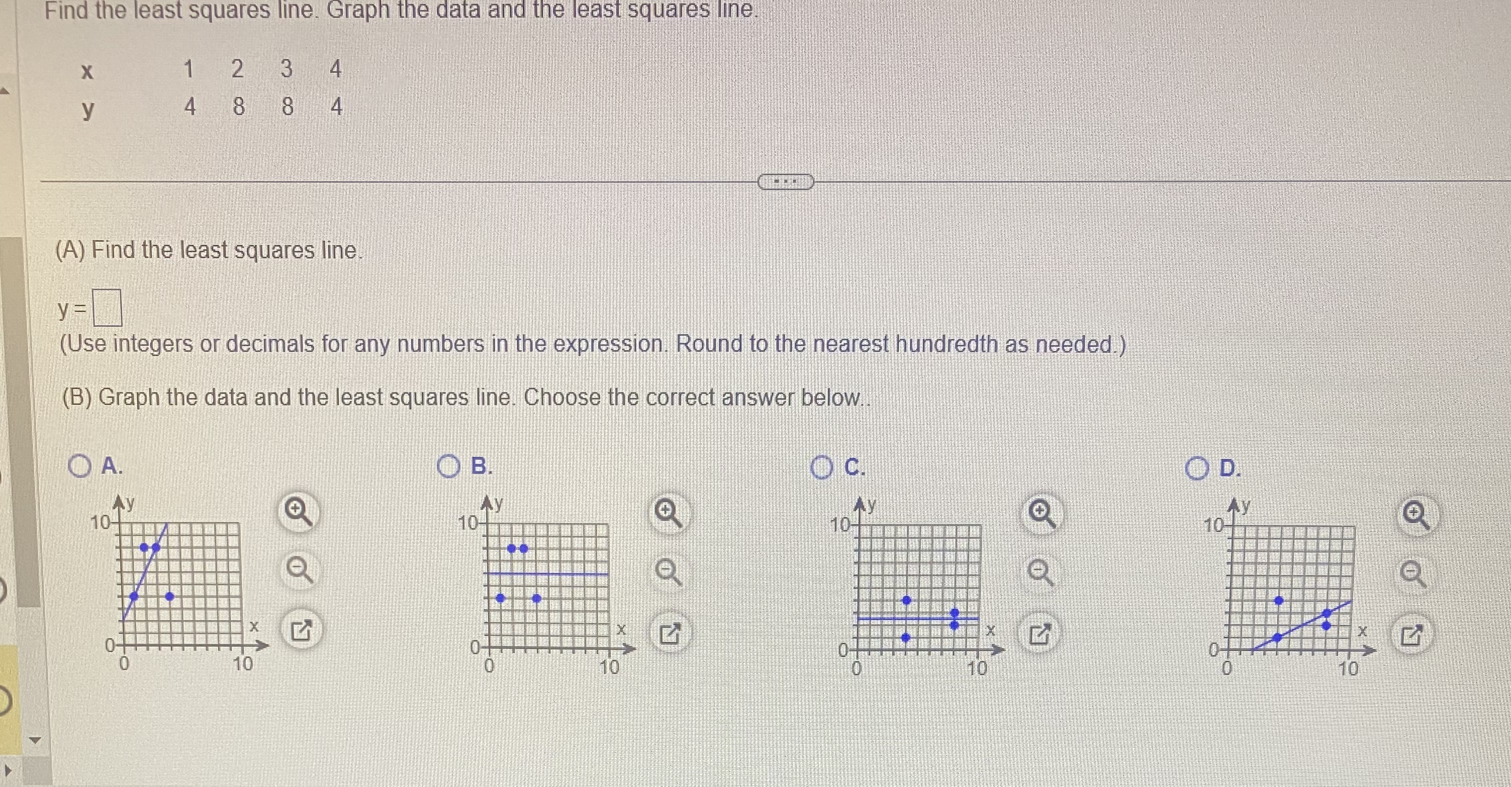definite integral. (A ) 15 x A y 2 dy (B) 15x