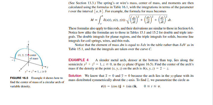 two separate line integrals along each segment to deal with that corner.
