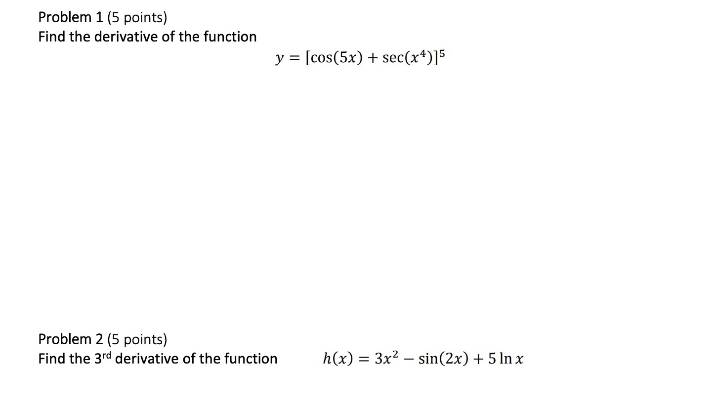 Please help with all!This is my last question Problem 1 (5 points)