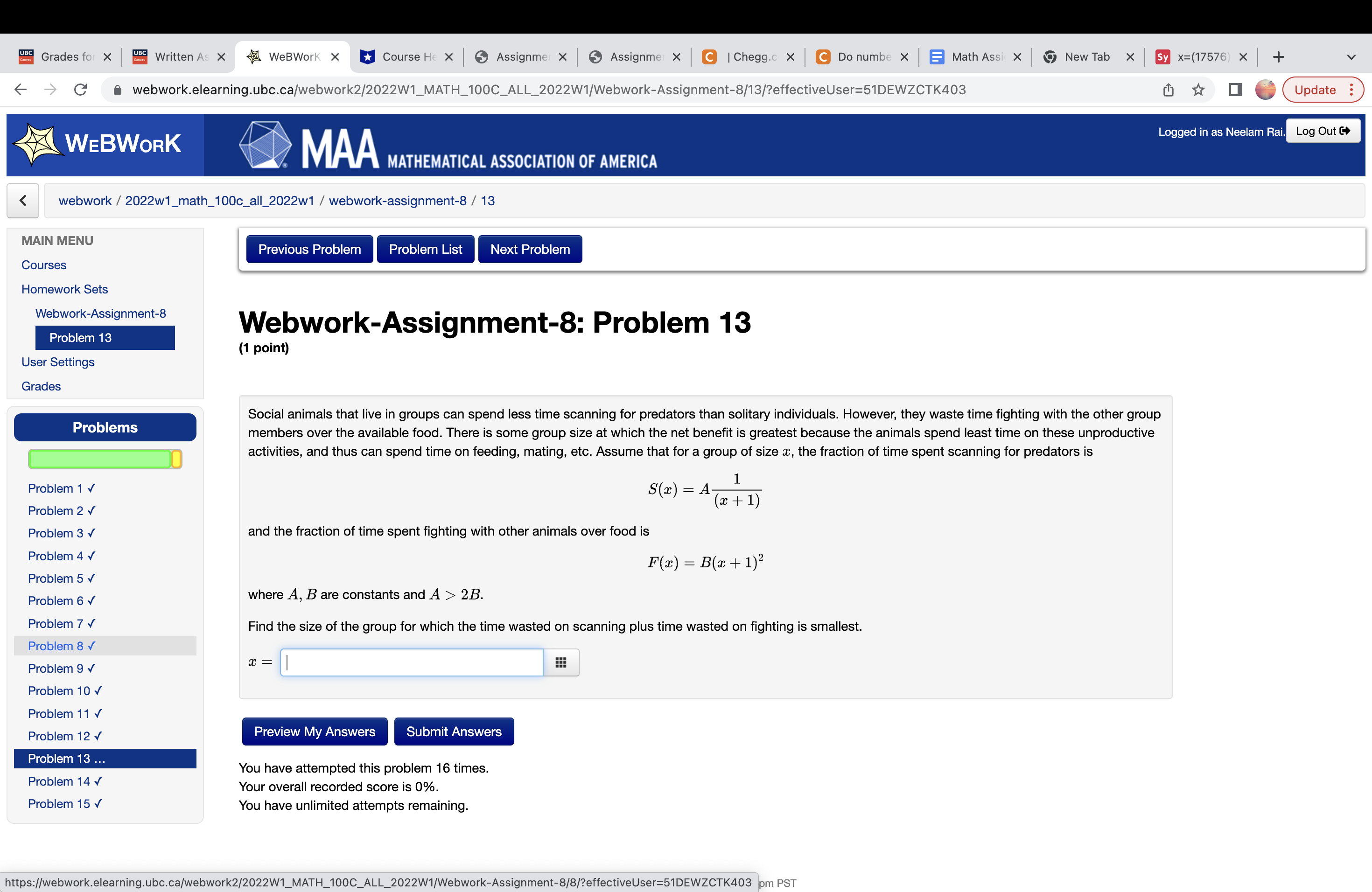 X Assignmel X Assignmel X C | Chegg.c x C Do numbe