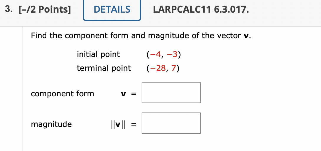 NOTES ASK YOUR TEACHER PRACTICE ANOTHER Determine whether u and v are