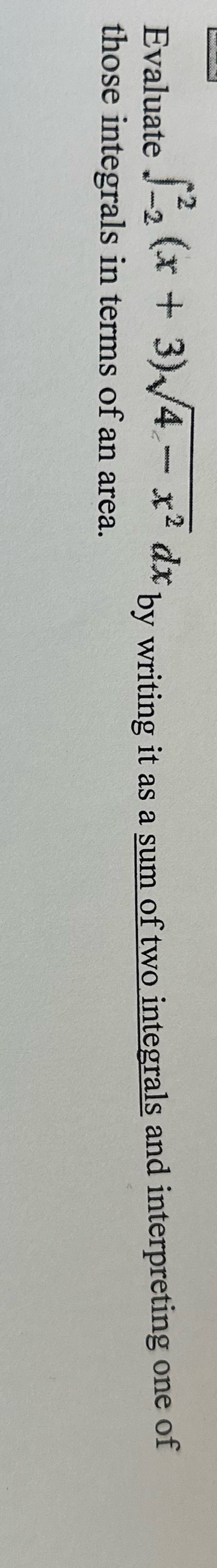  Evaluate J-2 (* + 3)v4- * *by writing it as a