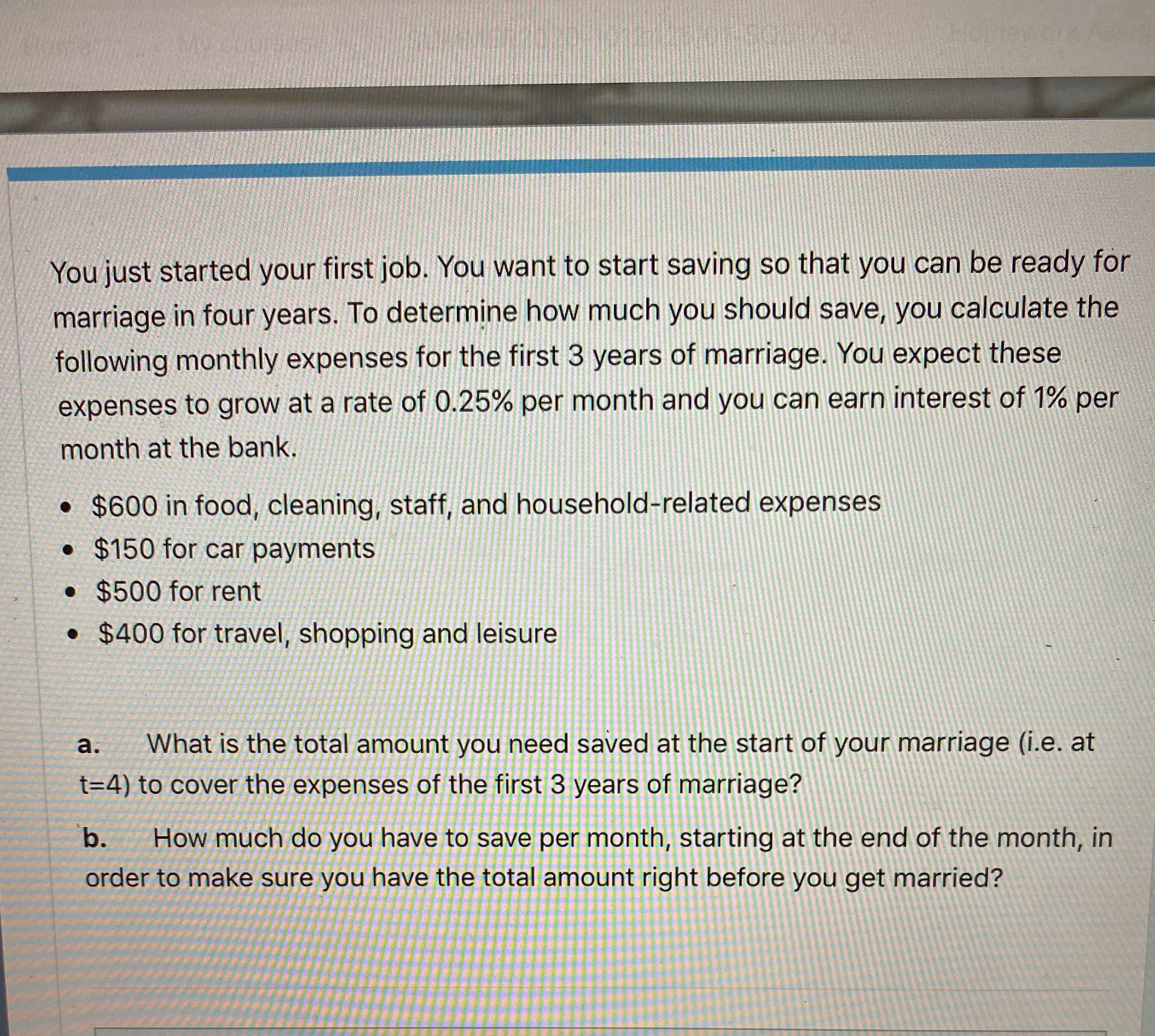 We don't use excel sheet, only formulas You just started your first