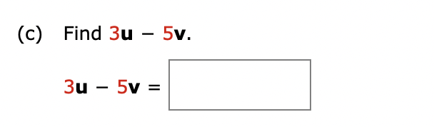 (-4, 3) terminal point (28, 7) component form v = 4. [-/2