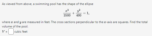 the solid formed by rotating the region enclosed by y=e"+1, y= 0,
