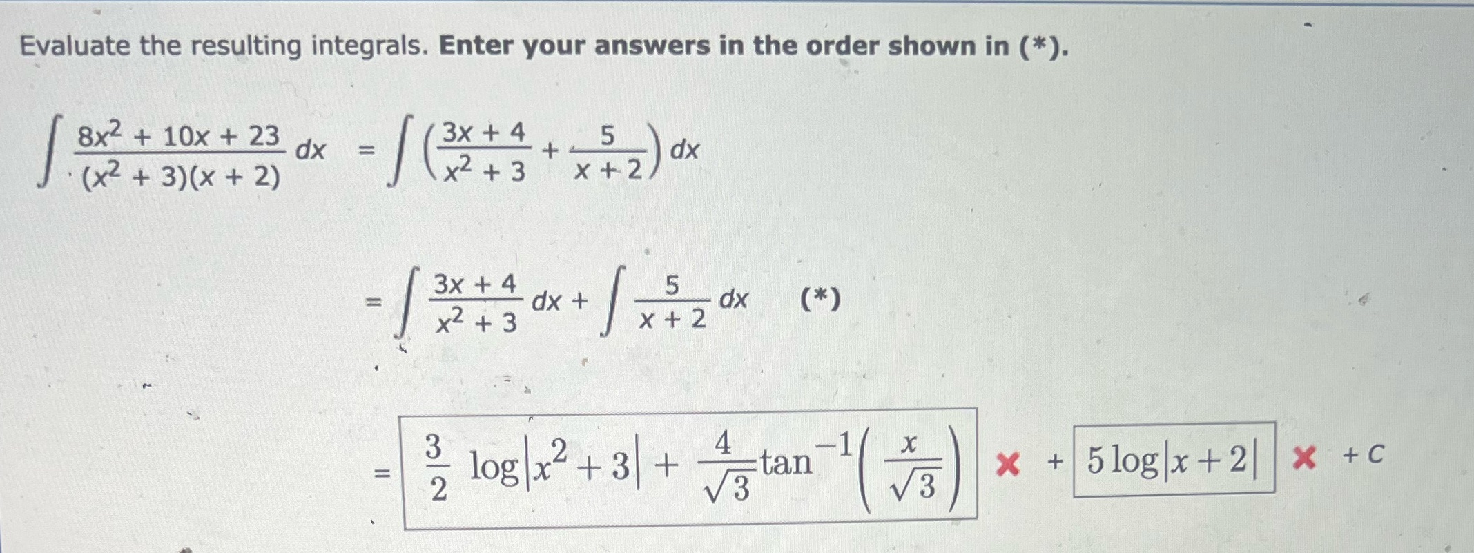 I only need the answer please my answer was wrong, a tutor
