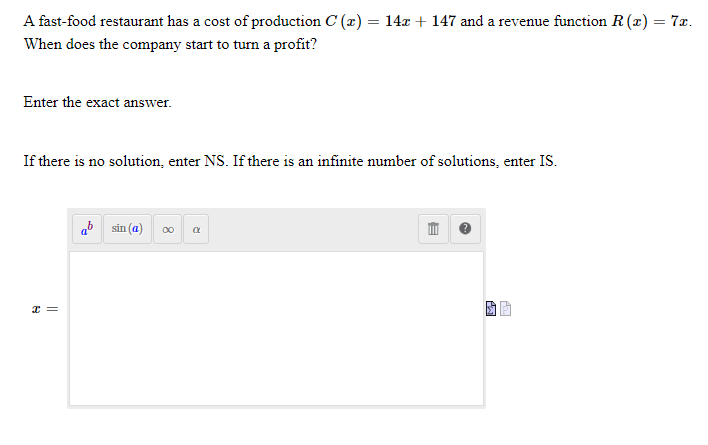 by any method. 4x + By = 23 32y=? Enter the exact