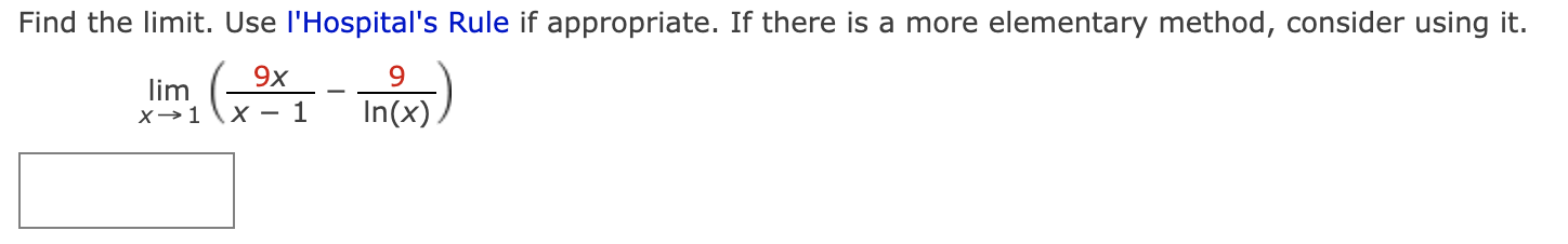 where appropriate. If there is a more elementary method, consider using it.