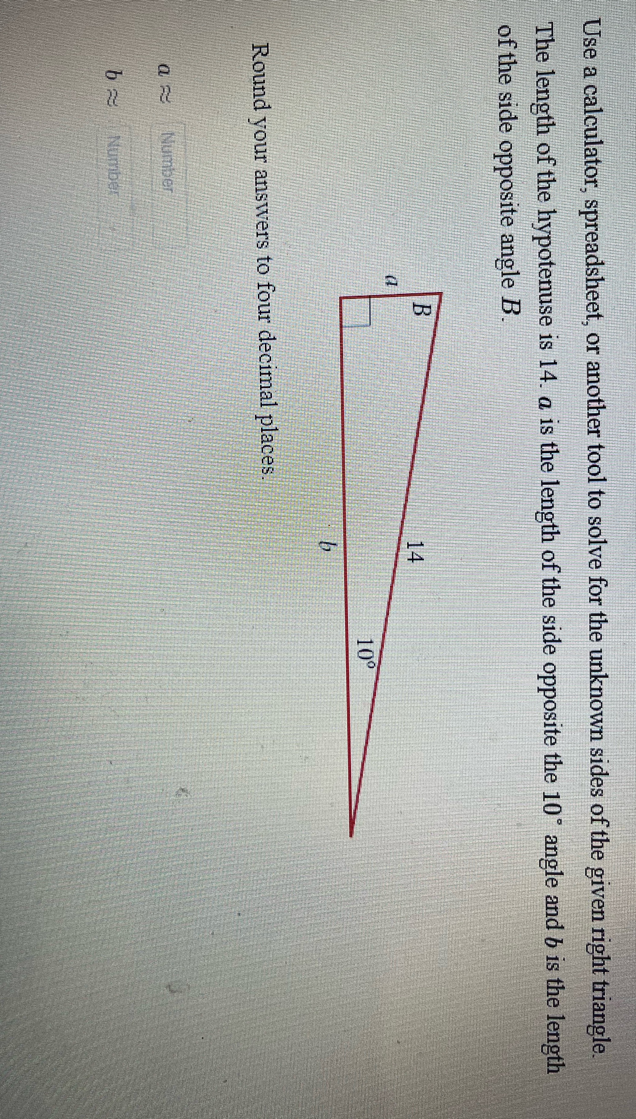 Use a calculator, spreadsheet, or another tool to solve for the