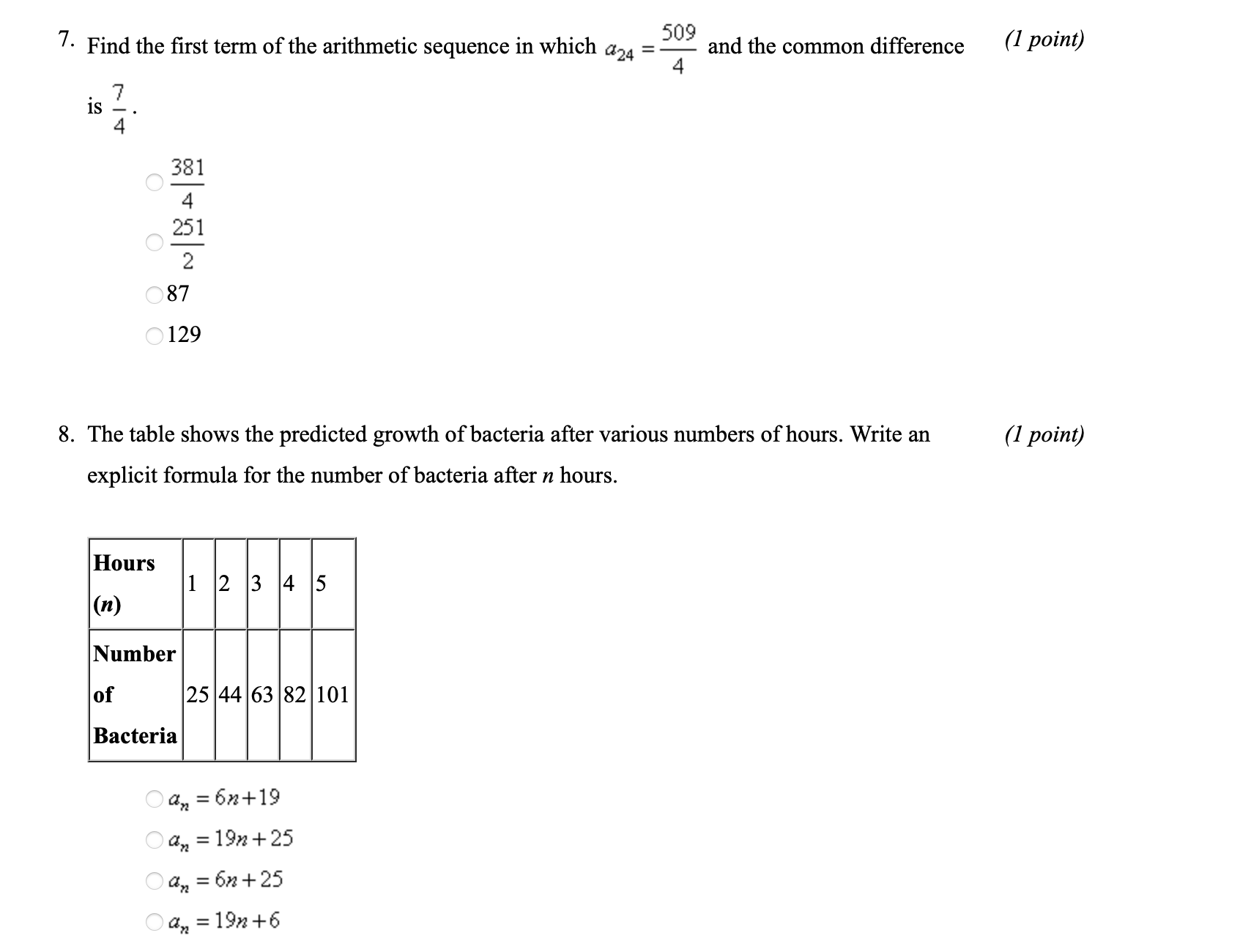 48, 104[my (112mm) 3' Write the rst ve terms of the sequence