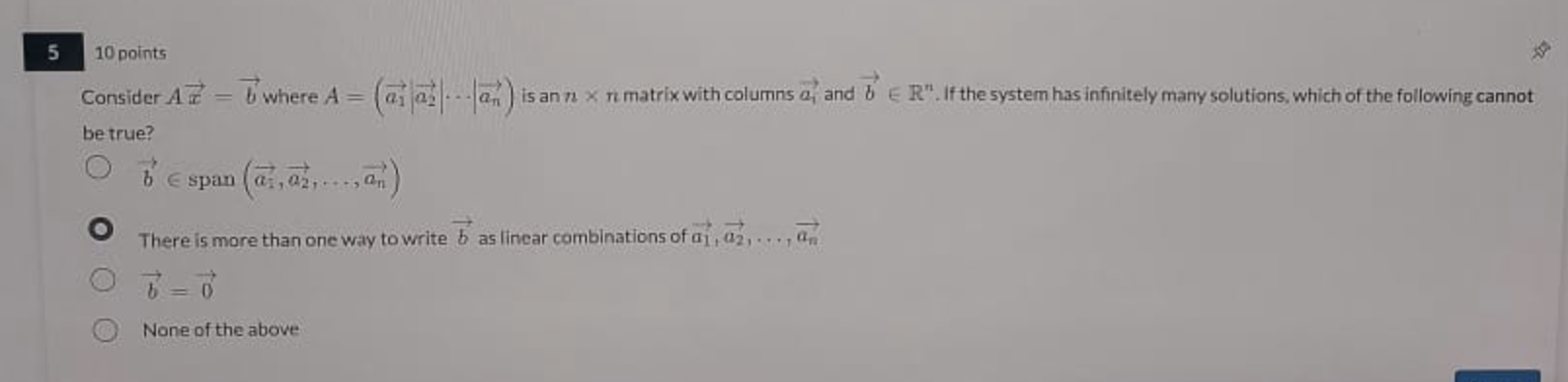 . . an ) is ann x rt matrix with columns a,