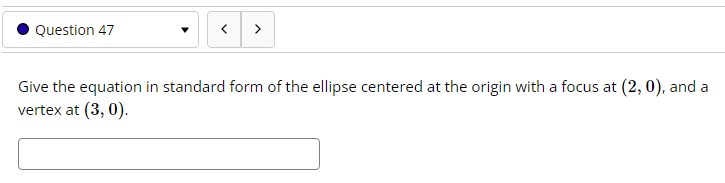 bulb is located at the focus, how far from the vertex of