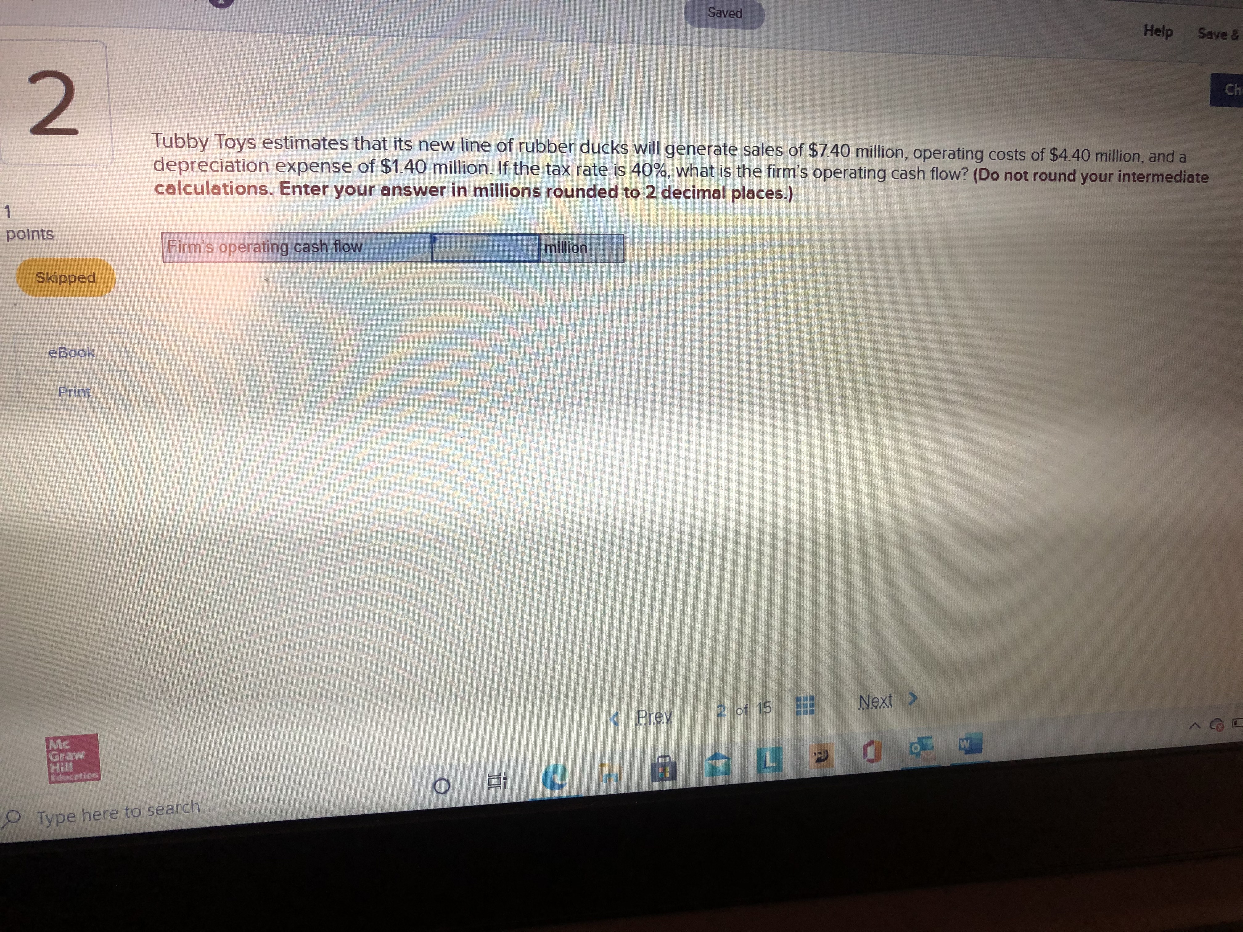 of these improved chips at a price of $14 each. However, demand