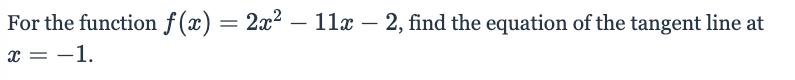 3 see2 (er) , write the equation of the line tangent tn