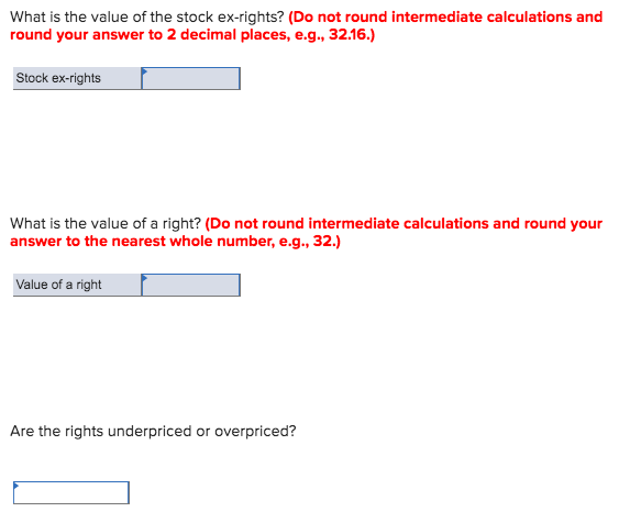 Problem 15-15 Valuing a Right [LO4]Knight Inventory Systems, Inc., has announced a