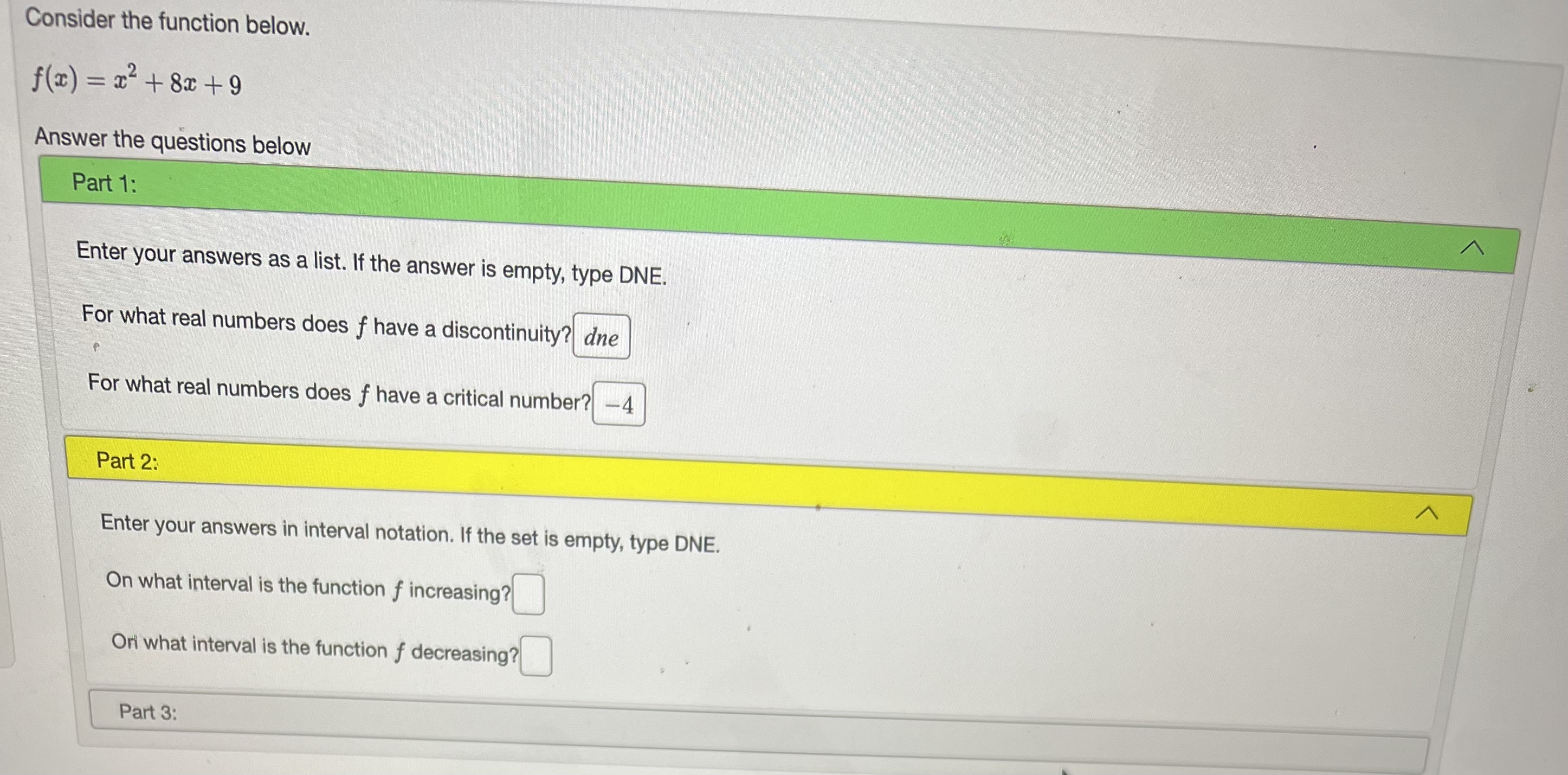 0) U (0, 00) incorrect NONE NONE correct NONE NONE correct NONE