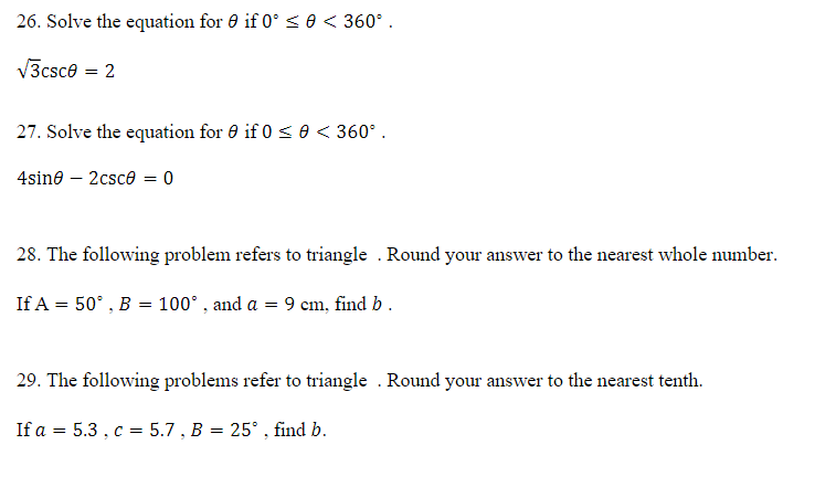  2E5. Solve the equation for E if\" E I? a: 360: