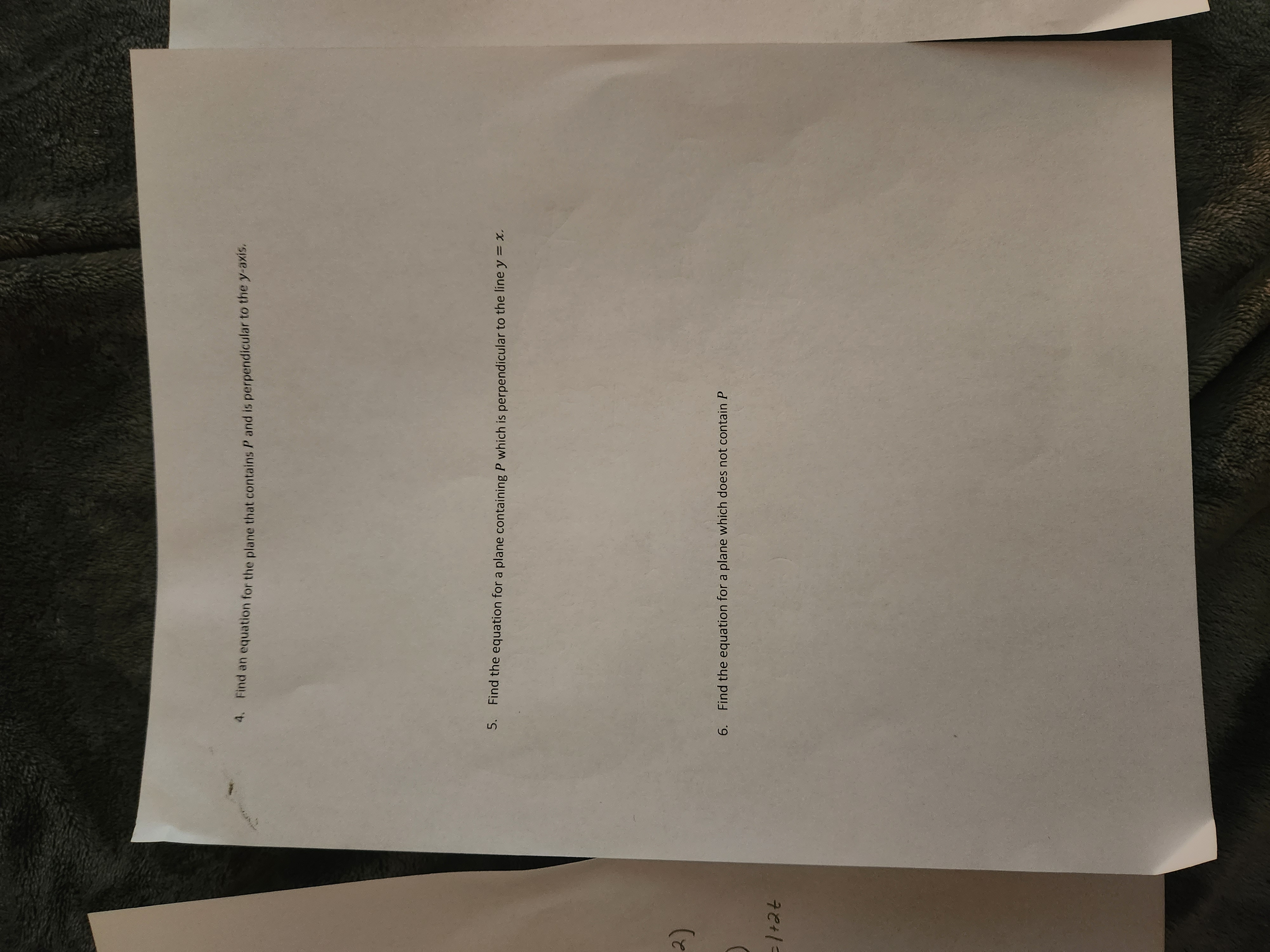 These problems are meant to be completed in collaboration with your classmates.