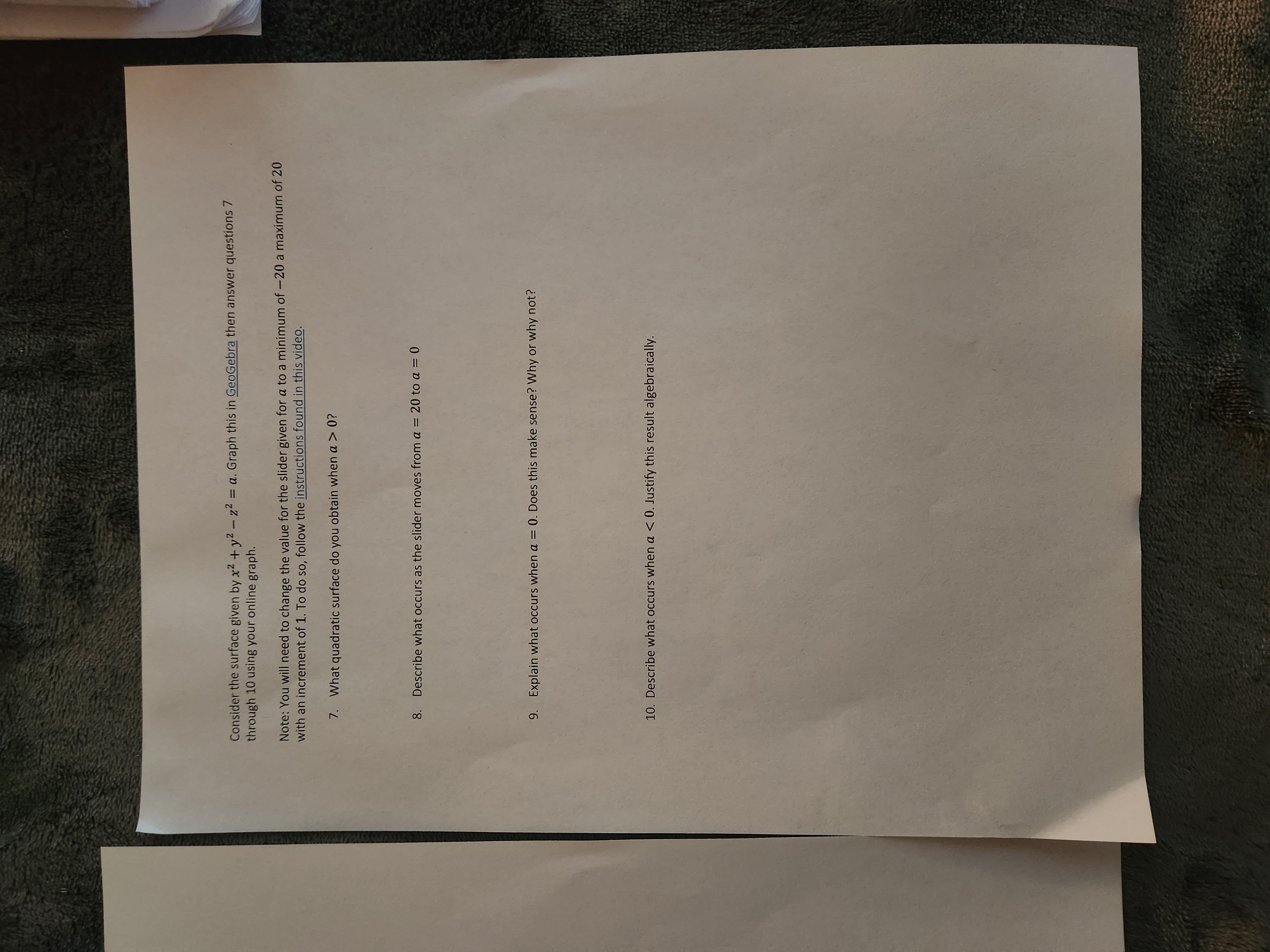 You may choose to collaborate face-to-face or online. See Canvas for more