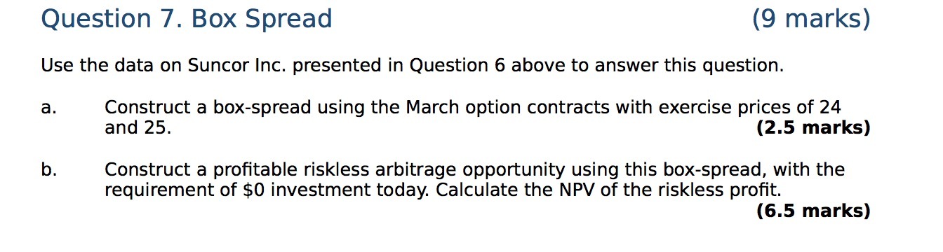 Inc. presented in Question 6 above to answer this question. a. Construct