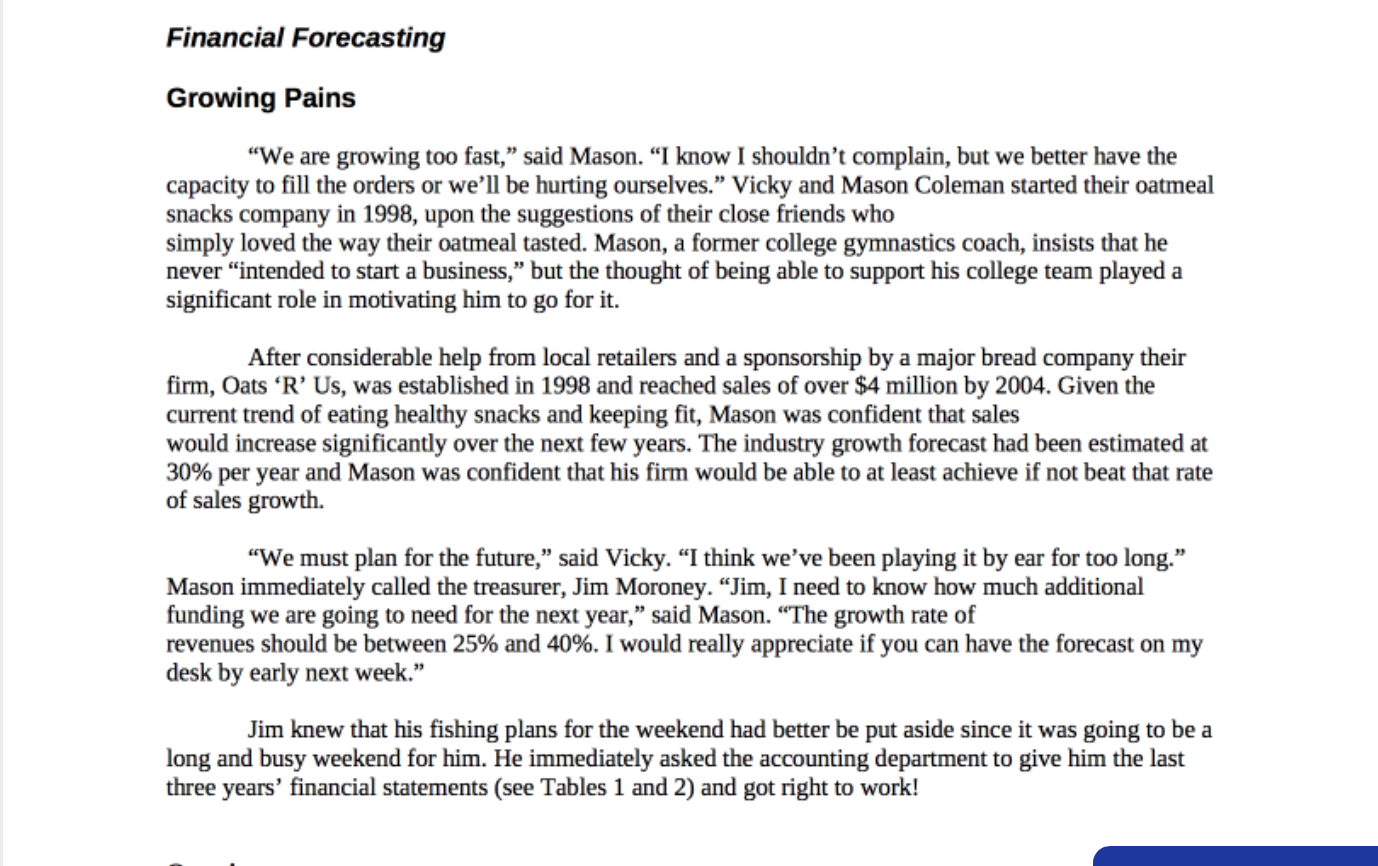 Oats 'R' Us is operating its plant at 90% capacity, how much