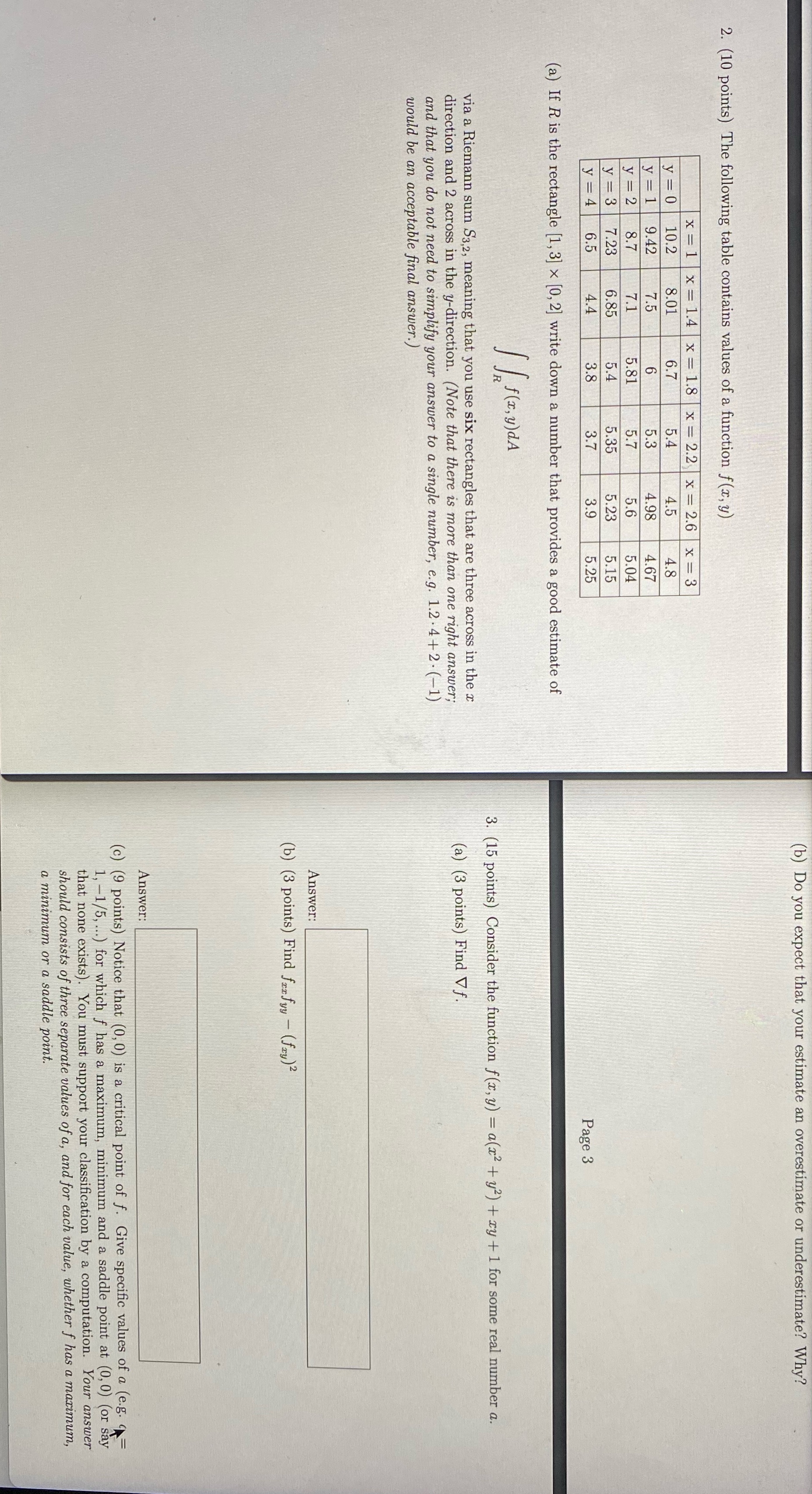 Please answer a, b & c (b) Do you expect that your