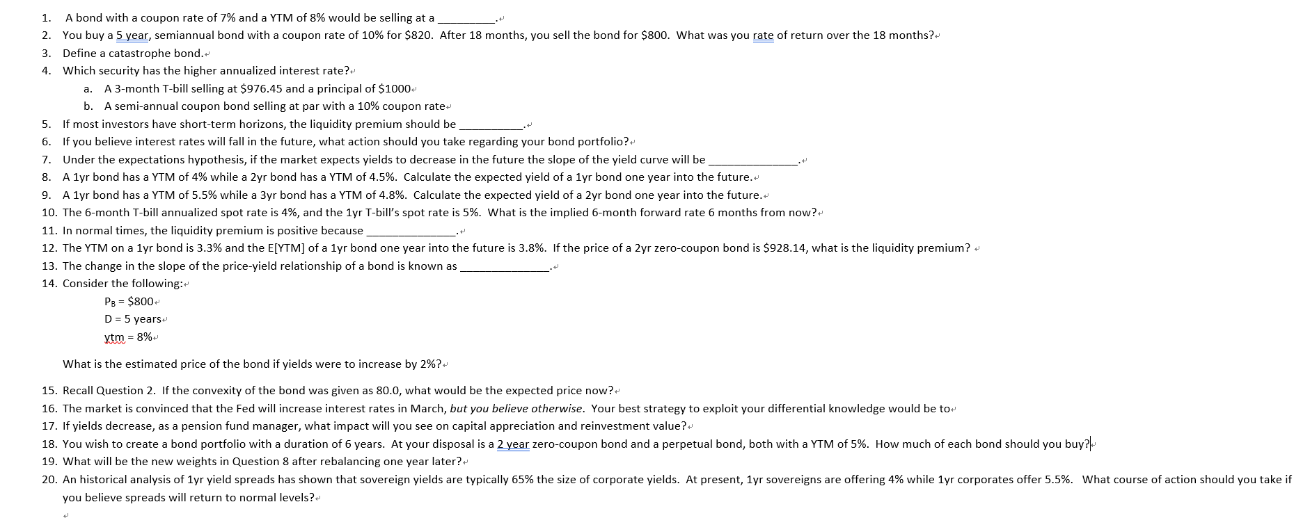 Need help with those problem. Those questions are not complicated. Please give