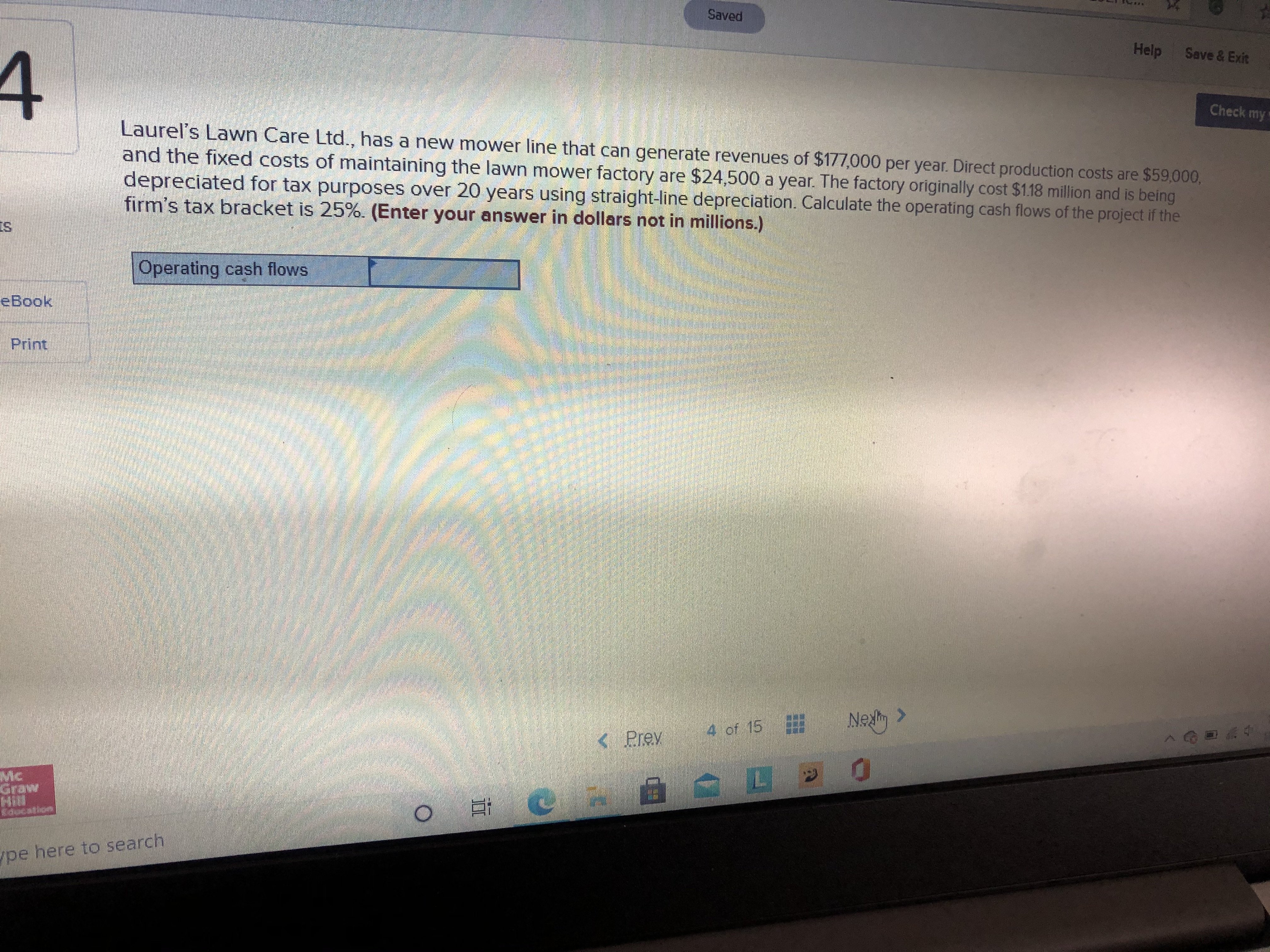 be here to searchvallaunchUrl=https%253A%252F%252Fle... Homework i Saved Help Save & Exit 10