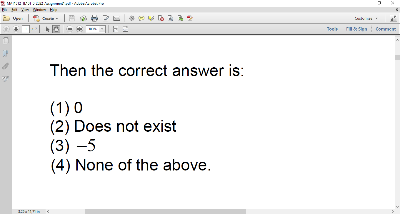 Open Create * Customize * 1 17 300% Tools Fill & Sign