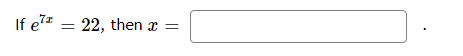 the exponential equation manna?)2t = 50, 000 in terms of logarithme, or