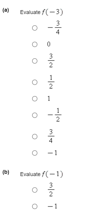 is the function whose graph is shown below: {a} Evaluate f(l 3