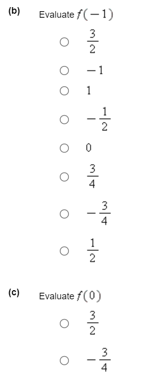 4 O ON /W O (9) On what interval(s) is / increasing?