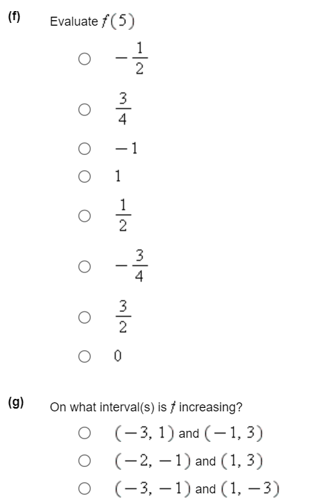 -1) and (1, - 3) O (-3, 1) and (1, - 3)