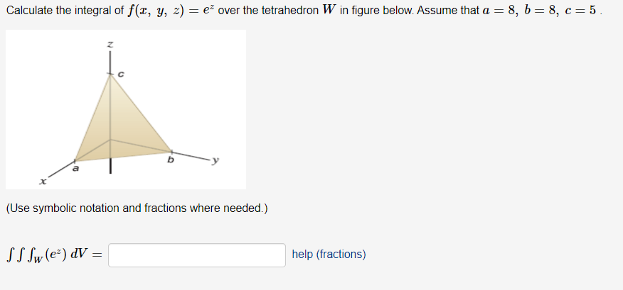 do: dy, and describe the region of integration: |/\\ w ll |/\\